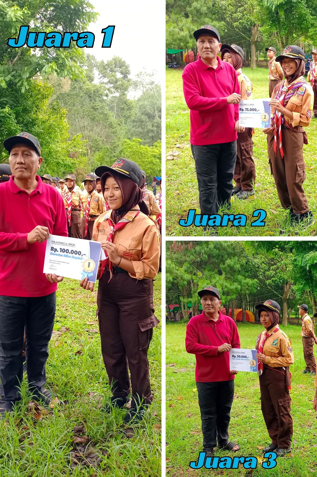 Prasmega Idol 2024: Ajang Unjuk Bakat Nyanyi di Bumi Perkemahan Coban Rondo